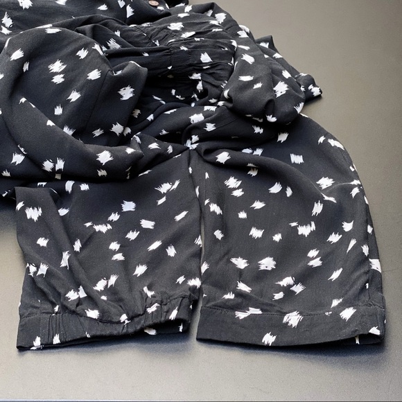 Turo By Vince Camuto Black and White Jumpsuit Size XS - Picture 6 of 7